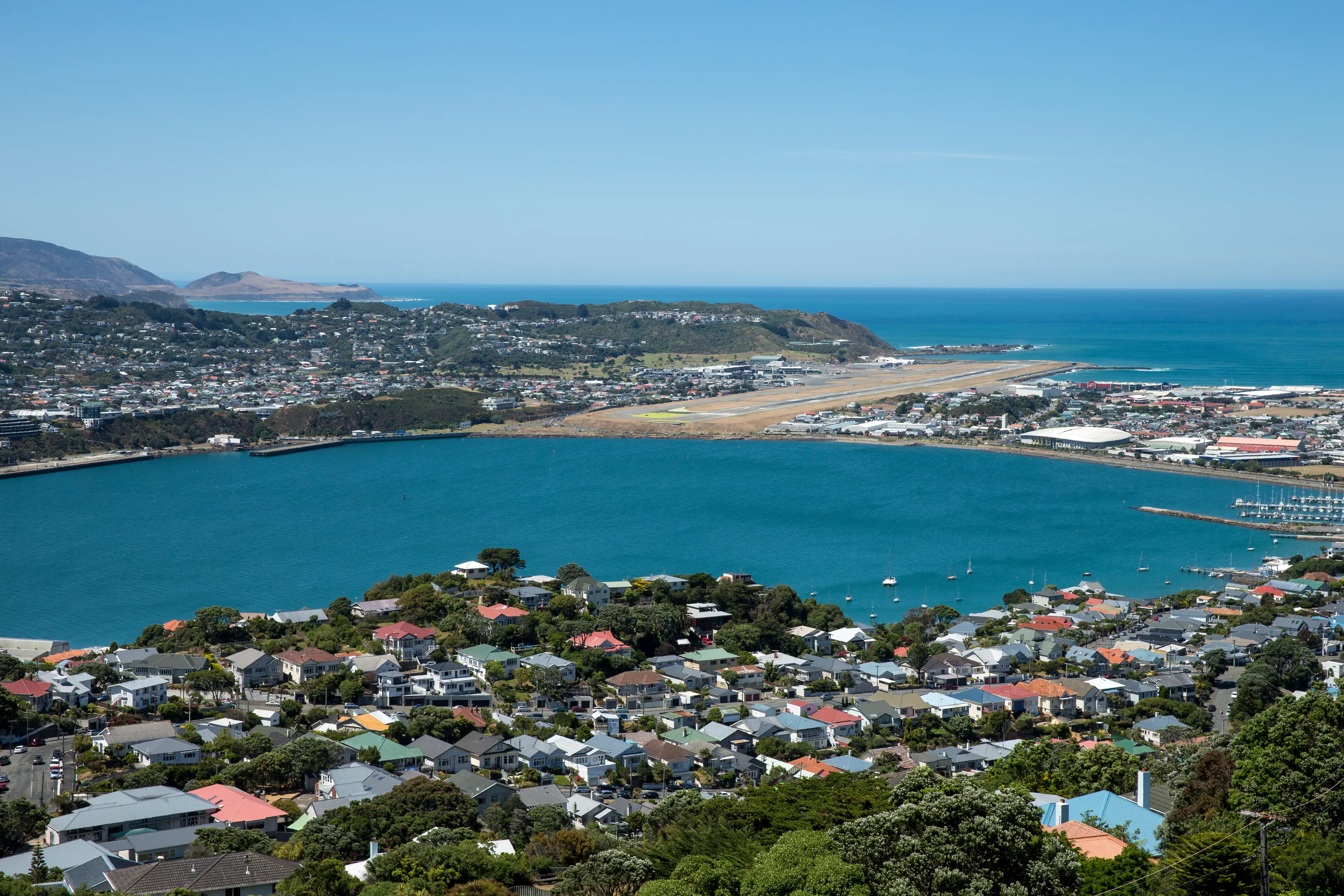 The New Zealand airport give customers the chills.