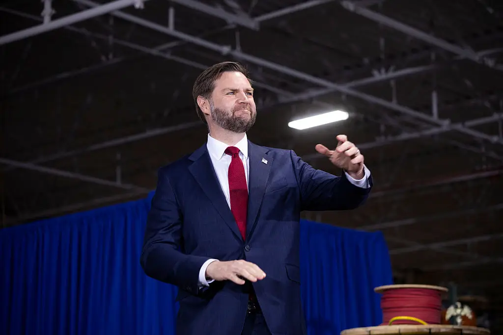 JD Vance spoke out amid the conflict (Bill Pugliano/Getty Images)