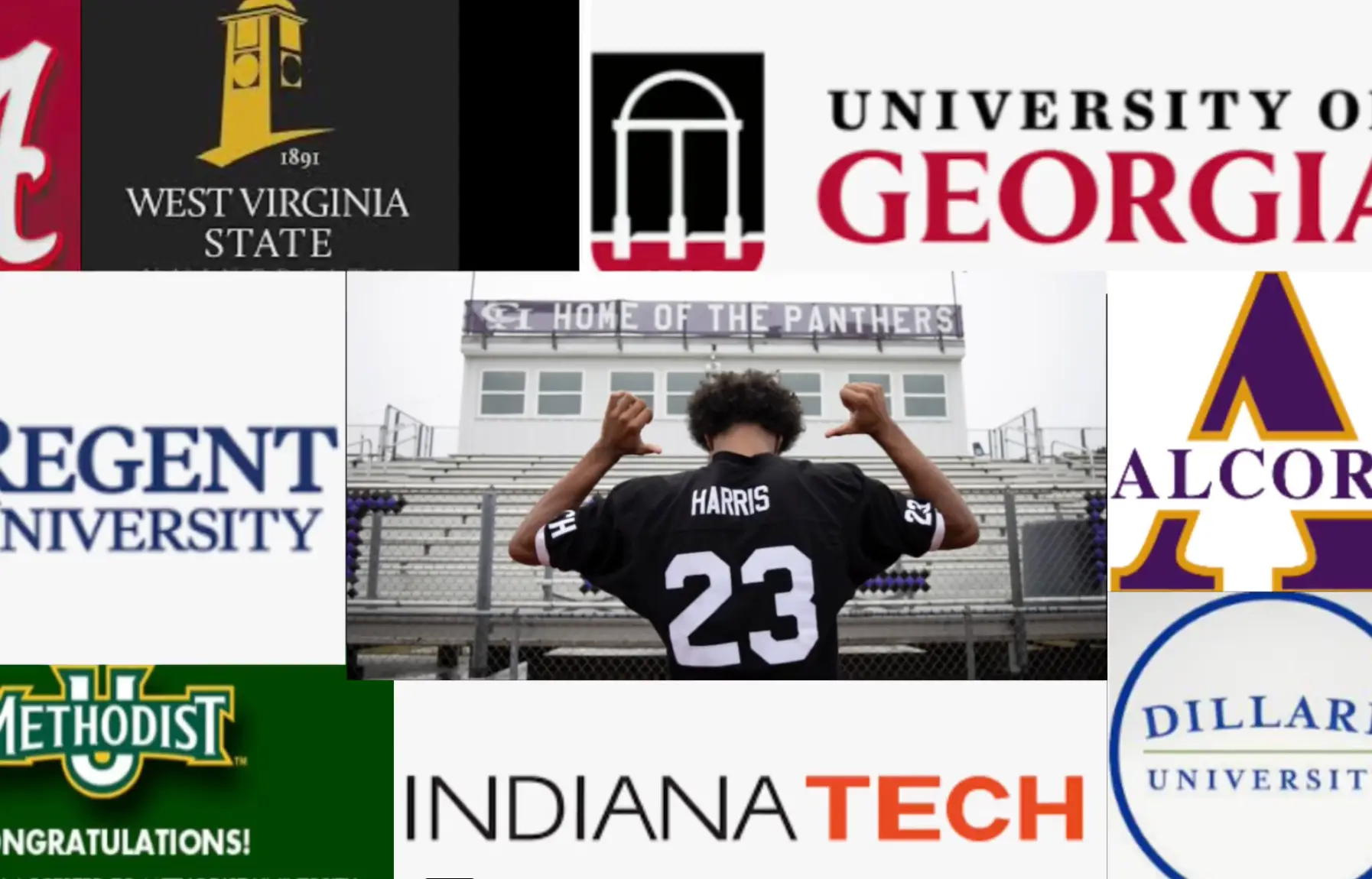 Regis also received scholarship offers amounting to $1.6 million.