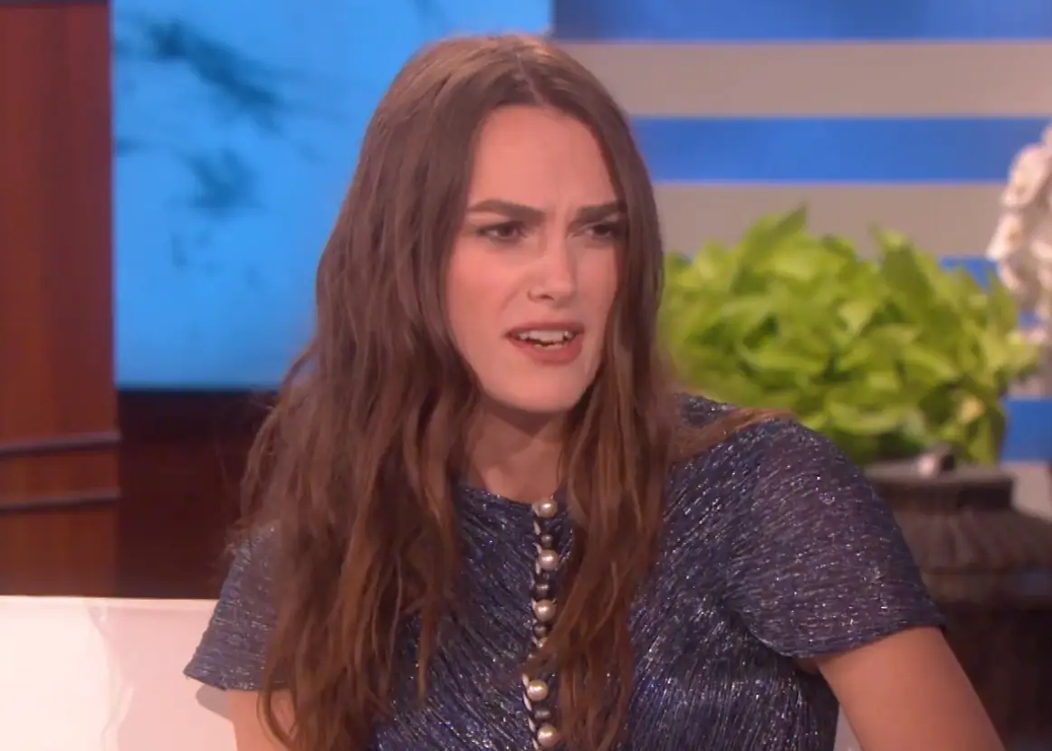 Some fans of the classics argued against Keira Knightley's explanation (The Ellen Degeneres Show)