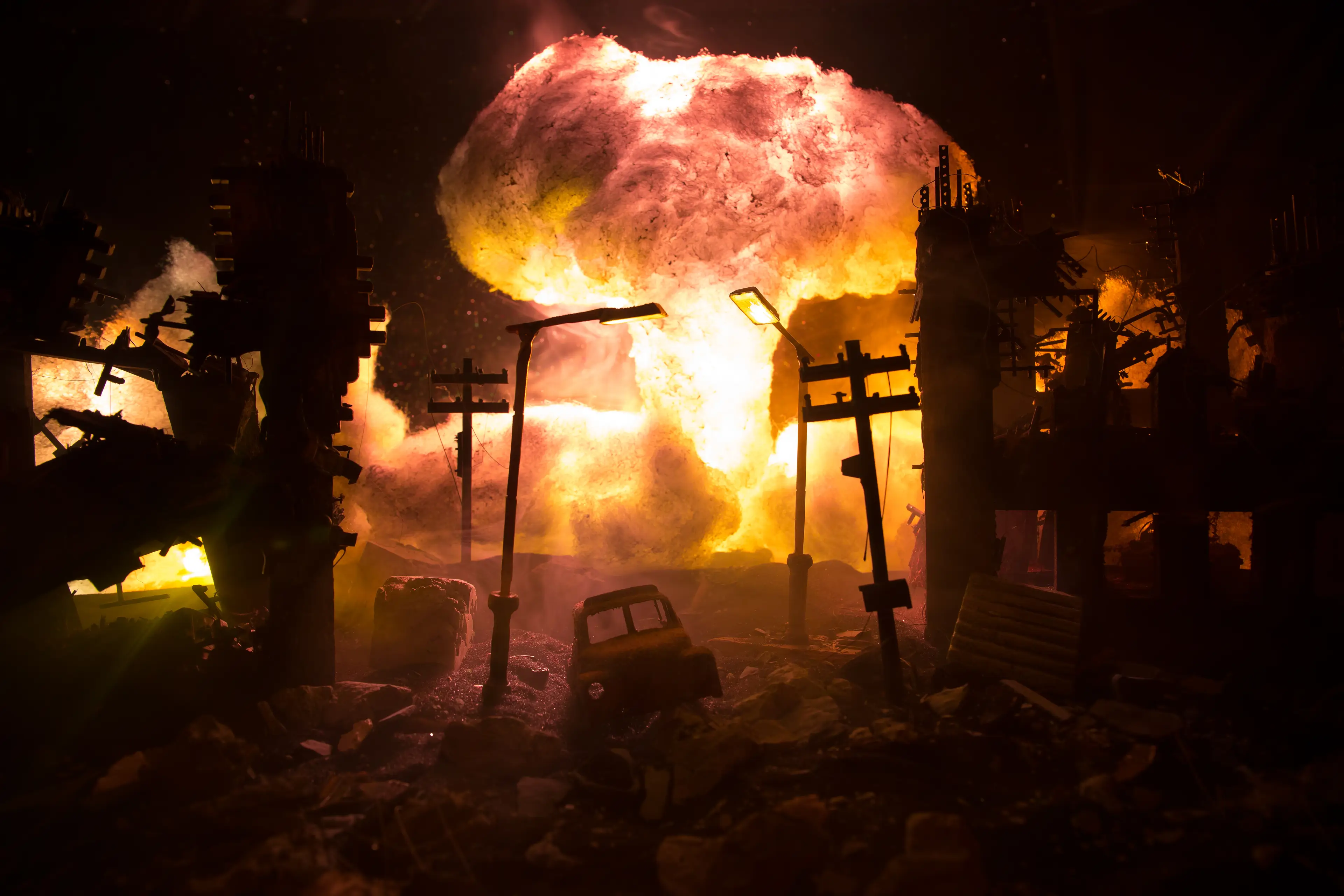 A nuke would likely cause unfathomable damage to a major city in modern times (Getty Stock Image)