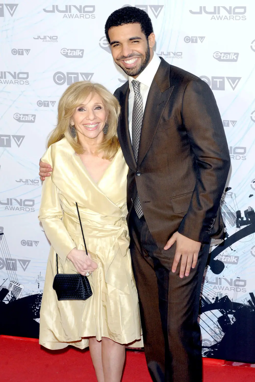 Drake is close with his mum, Sandi Graham.