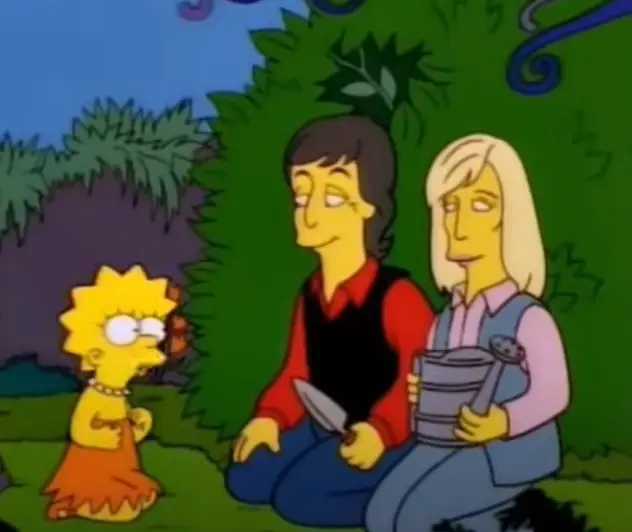 McCartney has said the showrunners have kept their word on keeping Lisa vegetarian(Disney)
