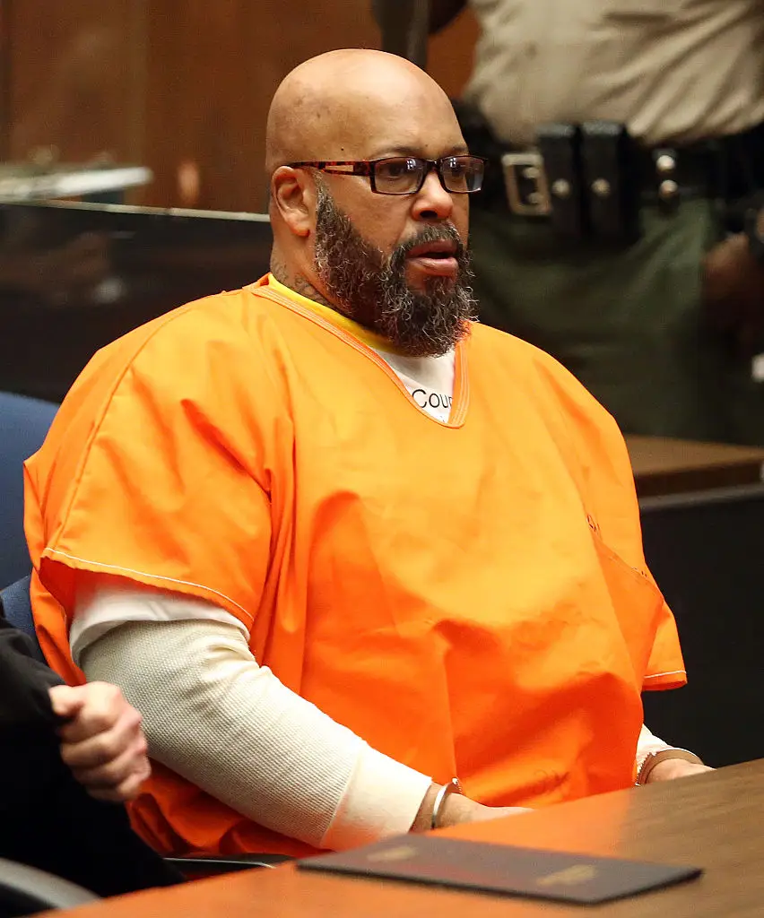 Suge Knight is currently serving a 28-year prison sentence for a fatal hit-and-run (Frederick M. Brown/Getty Images)