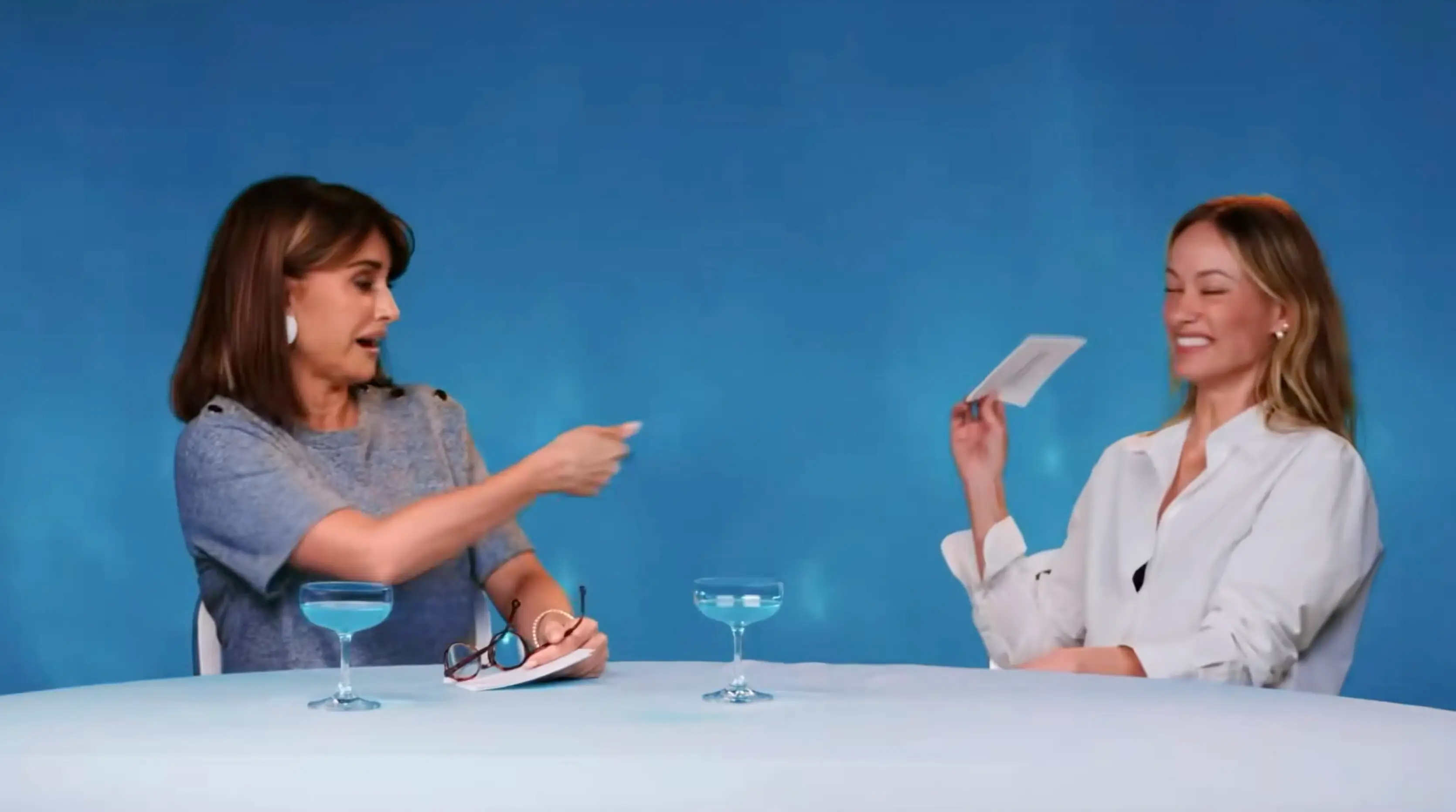 Cruz was shocked by Wilde's admission (YouTube/Allure)