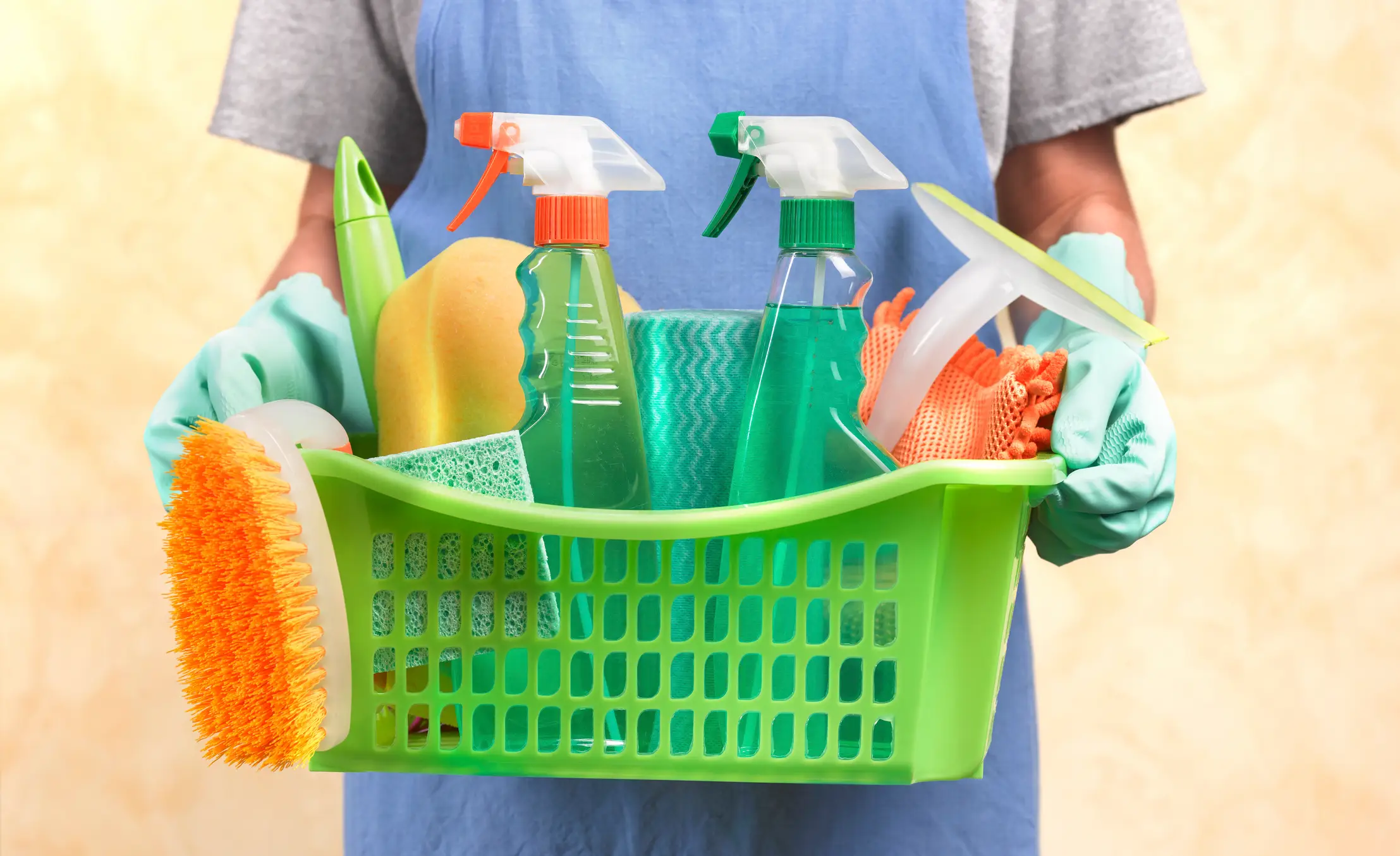 Some household cleaning supplies contain DEHP (Peter Dazeley/Getty Images)