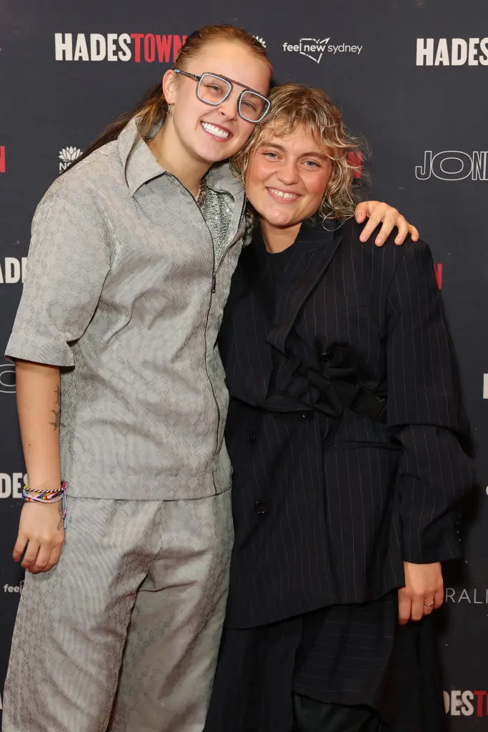 Siwa and Ebbs pictured in February (Don Arnold/WireImage)