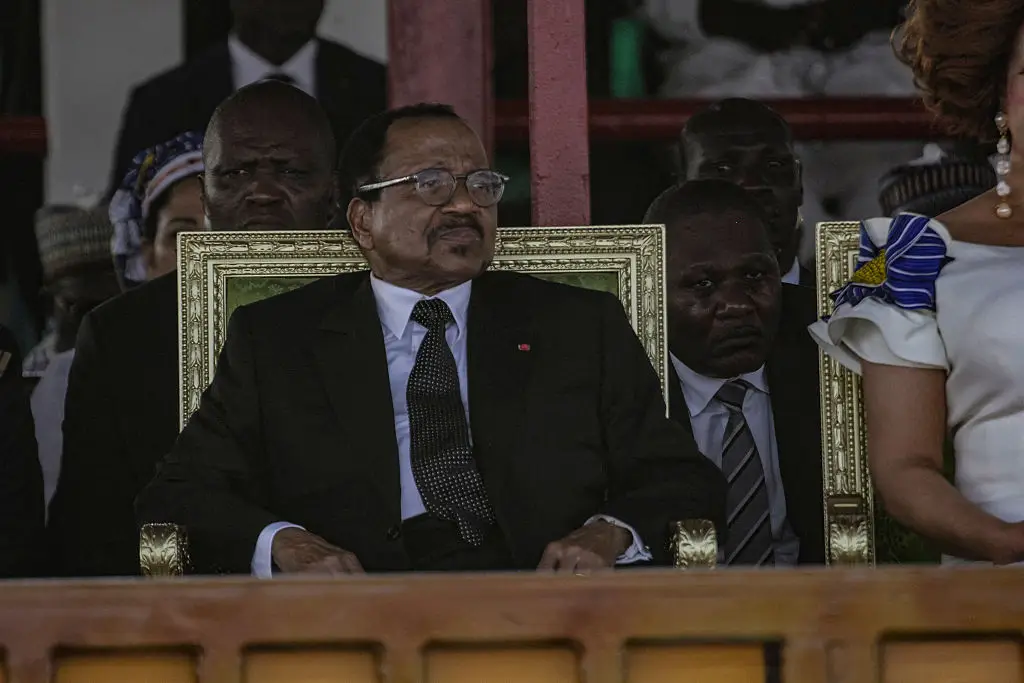 Paul Biya has been president for more than 40 years (ROBERT FIMBAYE/AFP via Getty Images)