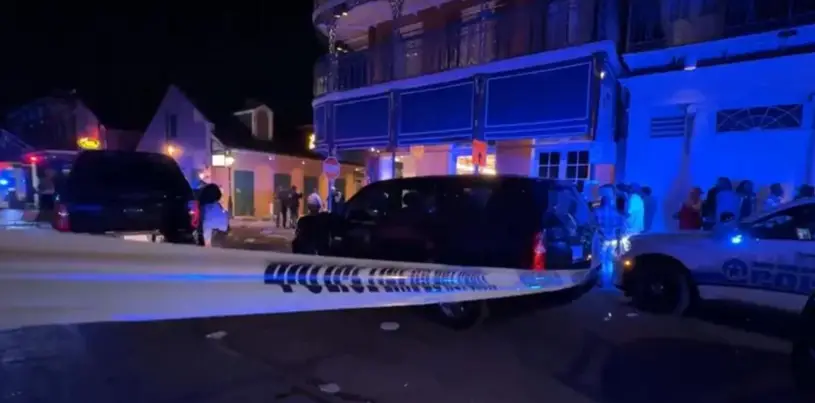 People are being advised to stay away from the area (CBS News)