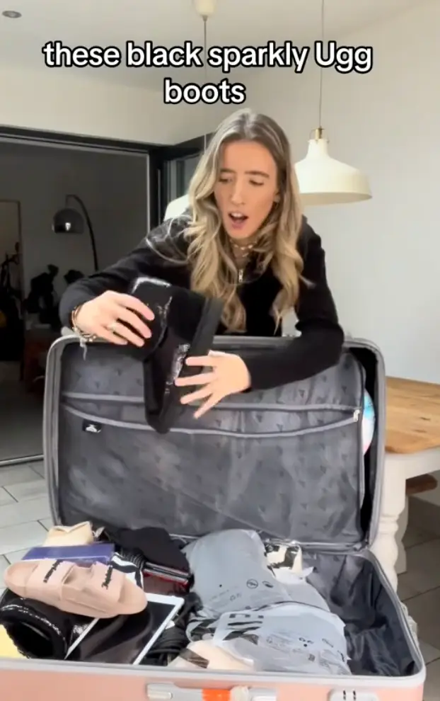 Would you take a gamble on a suitcase for $150? (TikTok/ @beckysbazaar) 
