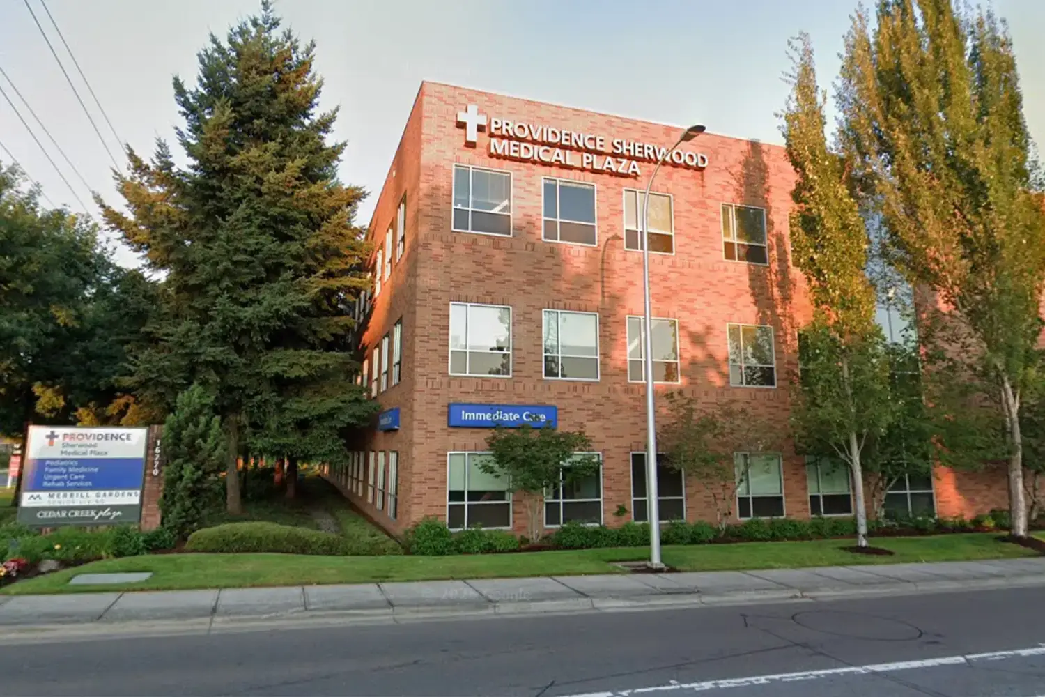 Brandon Harris visited Providence Urgent Care in Sherwood, Oregon, on March 23 (Google)