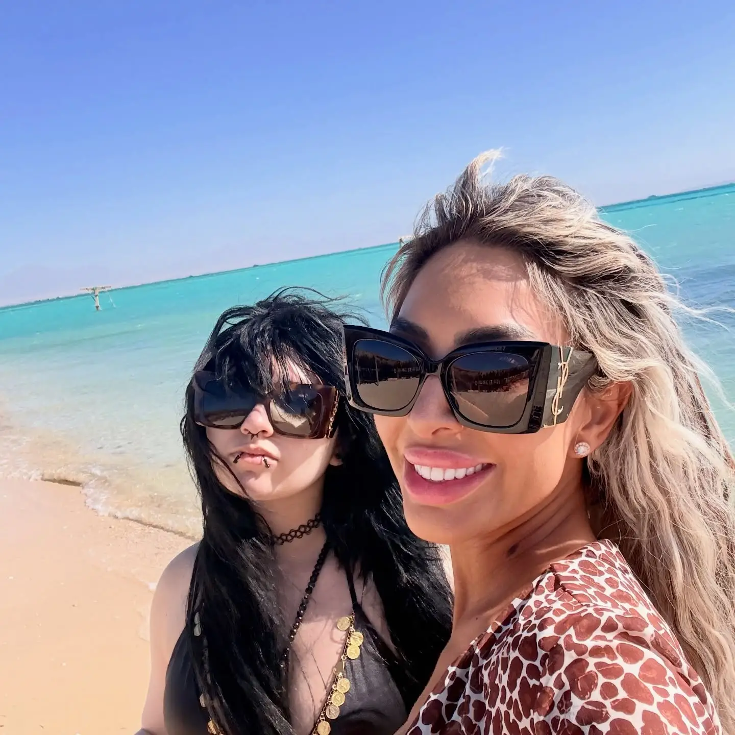 Farrah's daughter Sophia is now 17 years old (farrahabraham/Instagram)