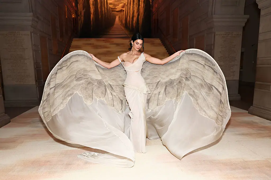 Kendall Jenner rejected the "Kardashian curse" narrative during the 2021 Keeping Up With the Kardashians reunion. (Photo by Cindy Ord/MG26/Getty Images for The Met Museum/Vogue)