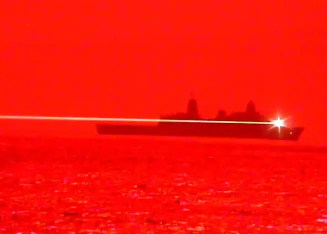 Lasers are being used to blind drones (US Navy)