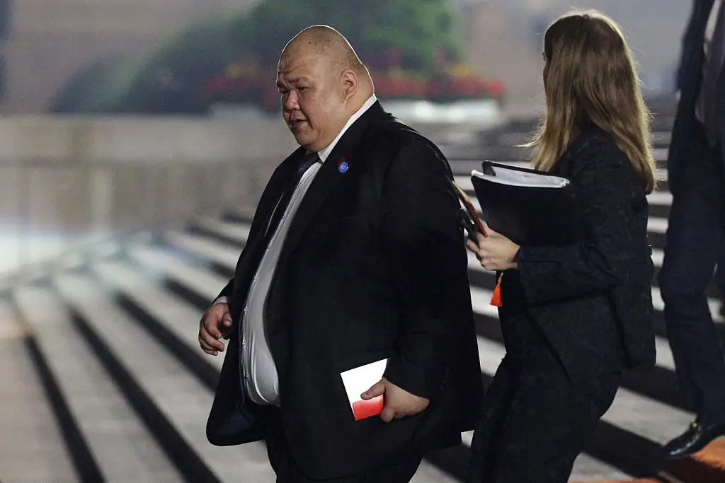 Stephen Cheung has been named as a possible successor to Karoline Leavitt. (Photo by Alex Wong/Getty Images)