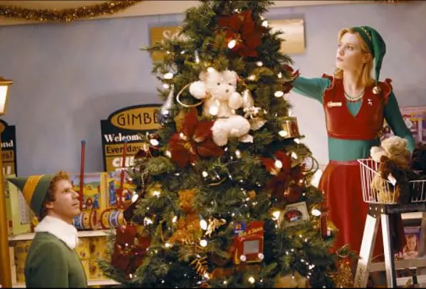 Deschanel doesn't watch Elf (New Line Cinema)