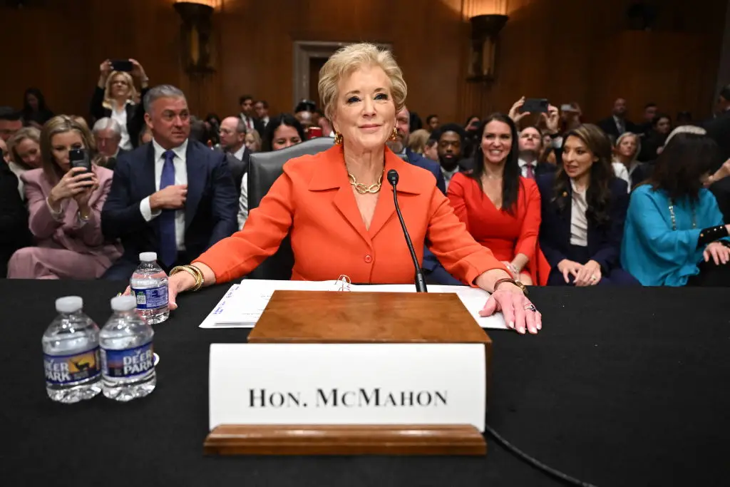 Linda McMahon is Trump's pick for the Department of Education ( SAUL LOEB/AFP via Getty Images)
