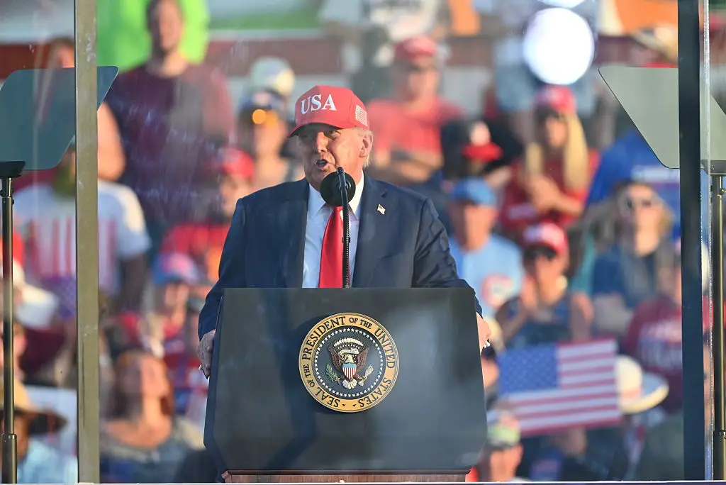 Trump has since responded to the criticism (Kyle Mazza/Anadolu via Getty Images)