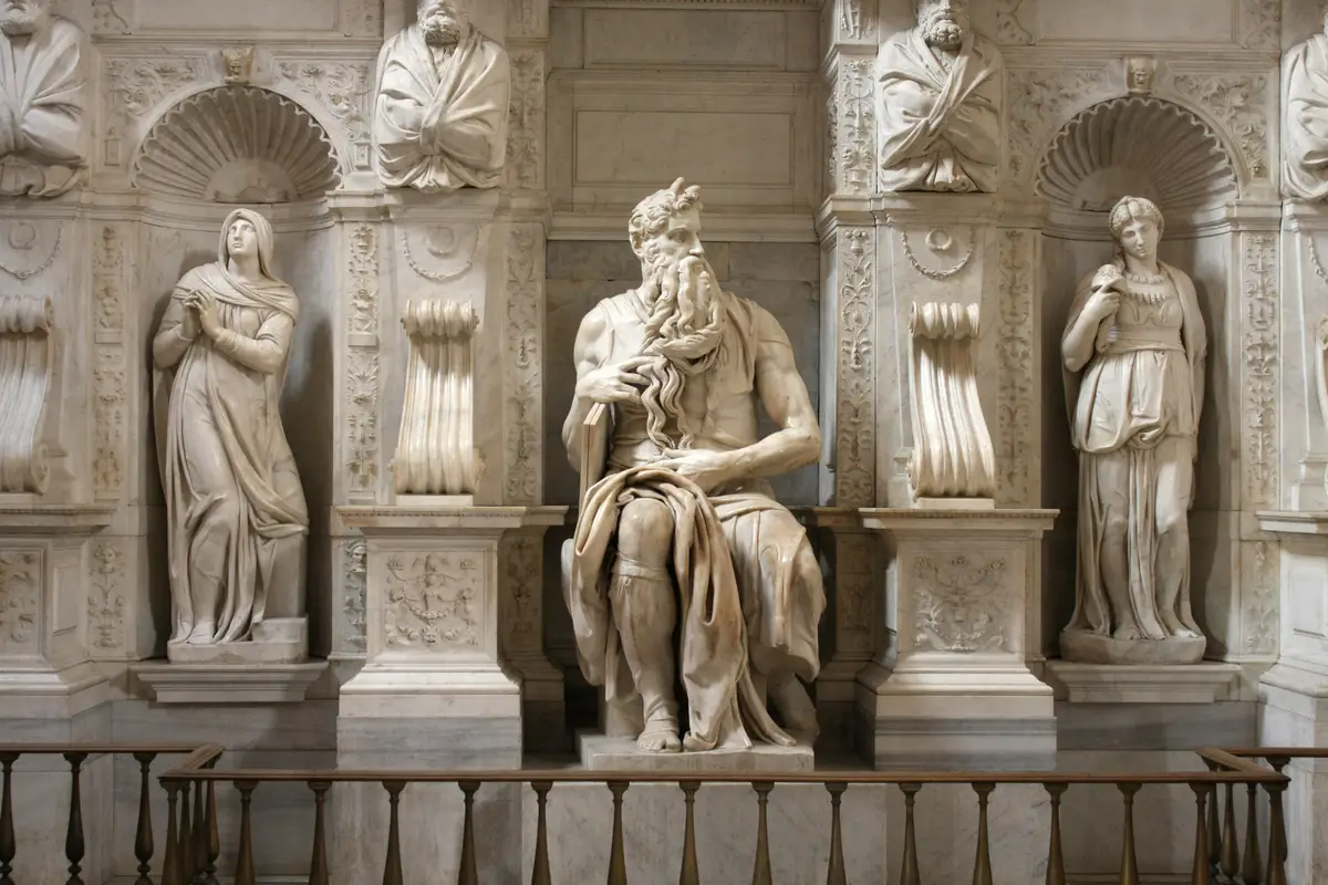 Michelangelo's Moses.