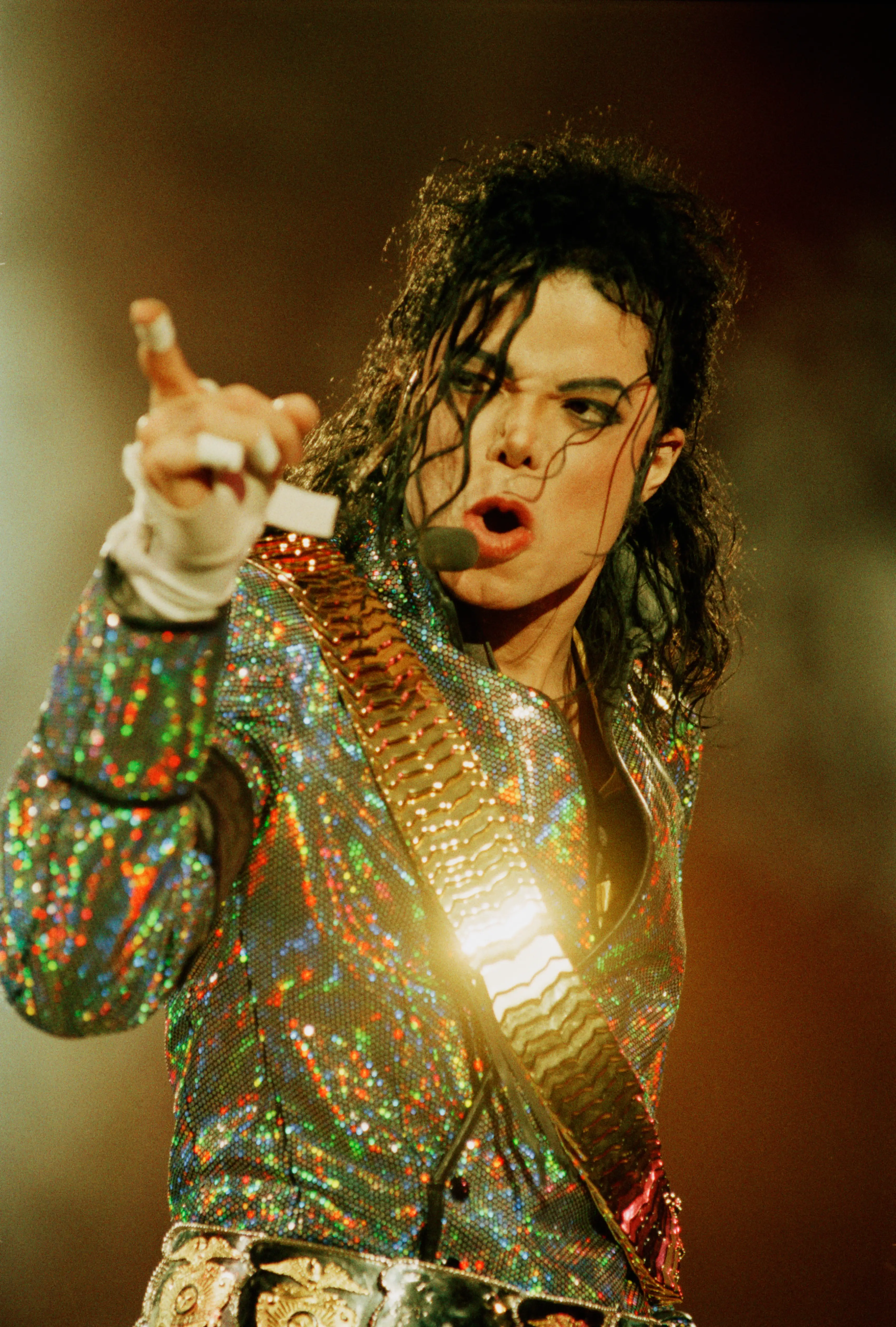 Jackson with the white tape on his fingers (Dave Benett/Getty Images)