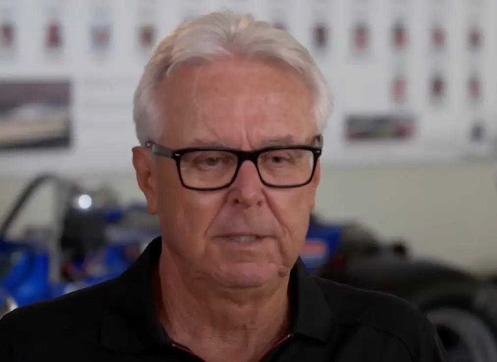 Rick Mears was thankfully saved from the fire. (YouTube/Indianapolis Motor Speedway Museum)