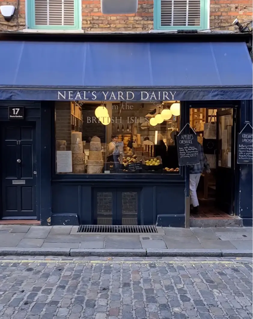 Neal's Yard Dairy has been running since the 1980s (@nealsyarddairy/Instagram)