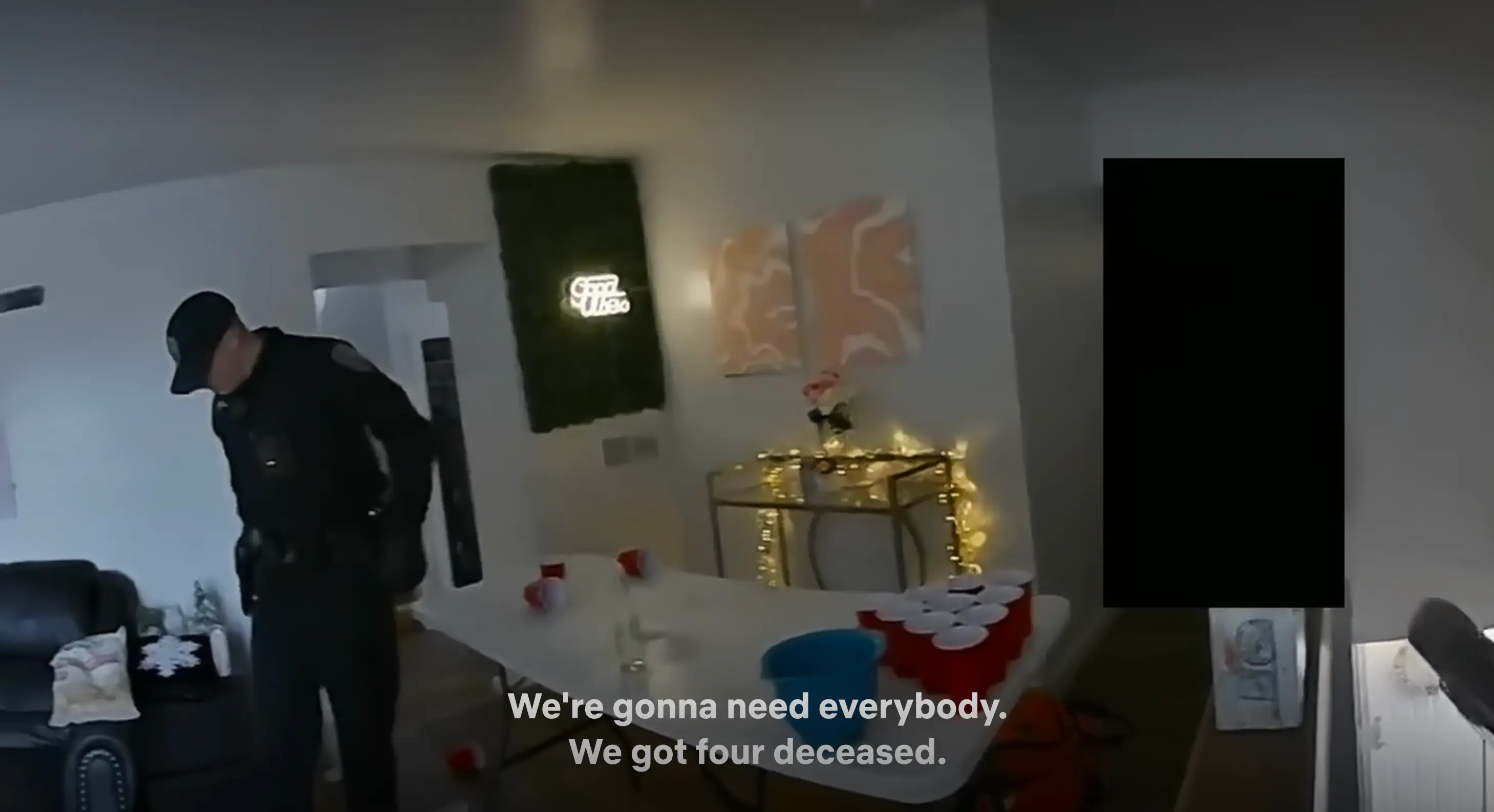 Johnson called 911 (Netflix)