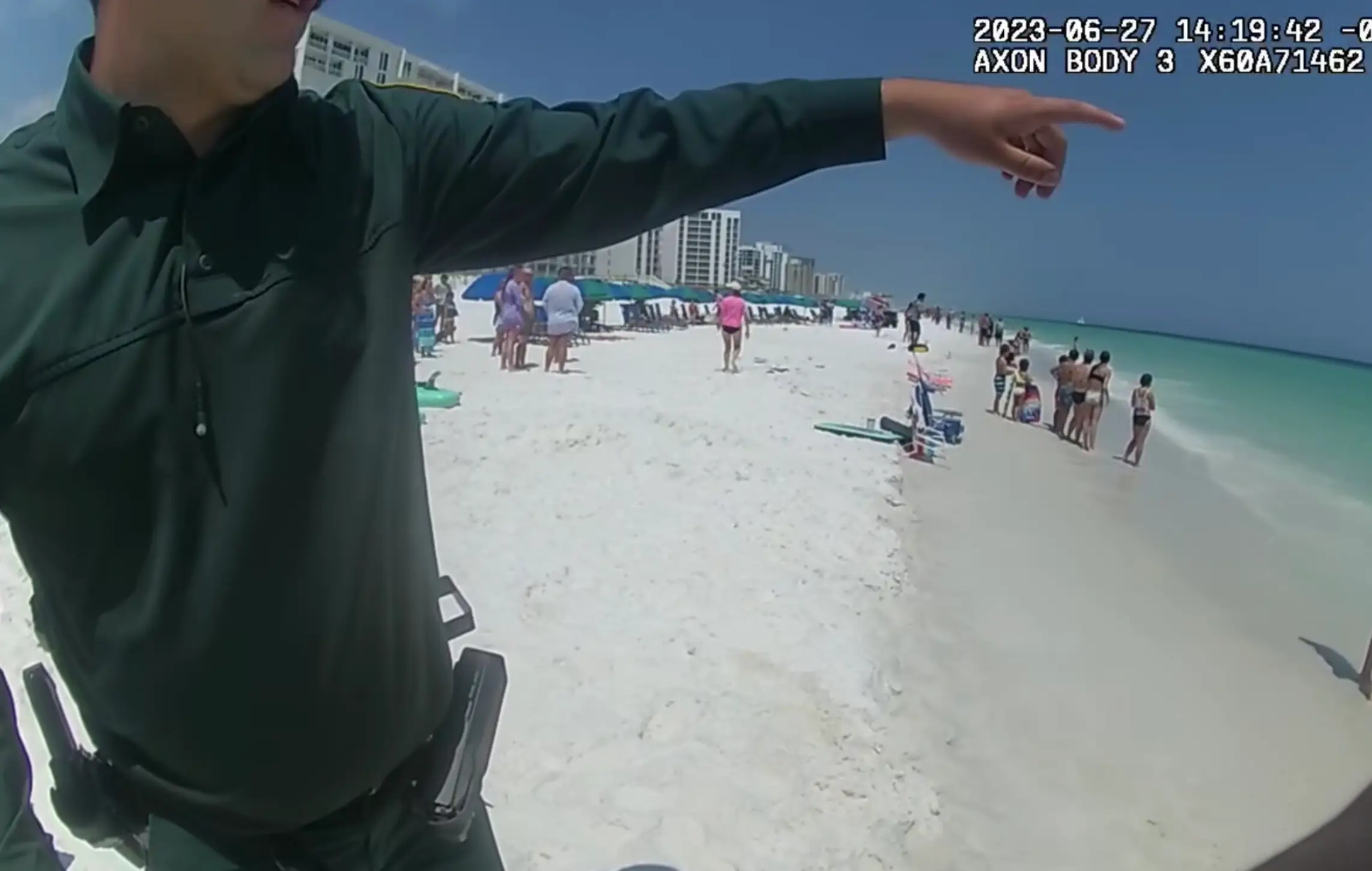 Bodycam footage shows cops running to help Ryan Mallett.