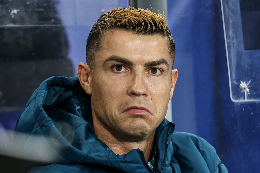Ronaldo left Portugal's camp in Copenhagen before the Nations League match against Denmark. (Photo by Grzegorz Wajda/SOPA Images/LightRocket via Getty Images)