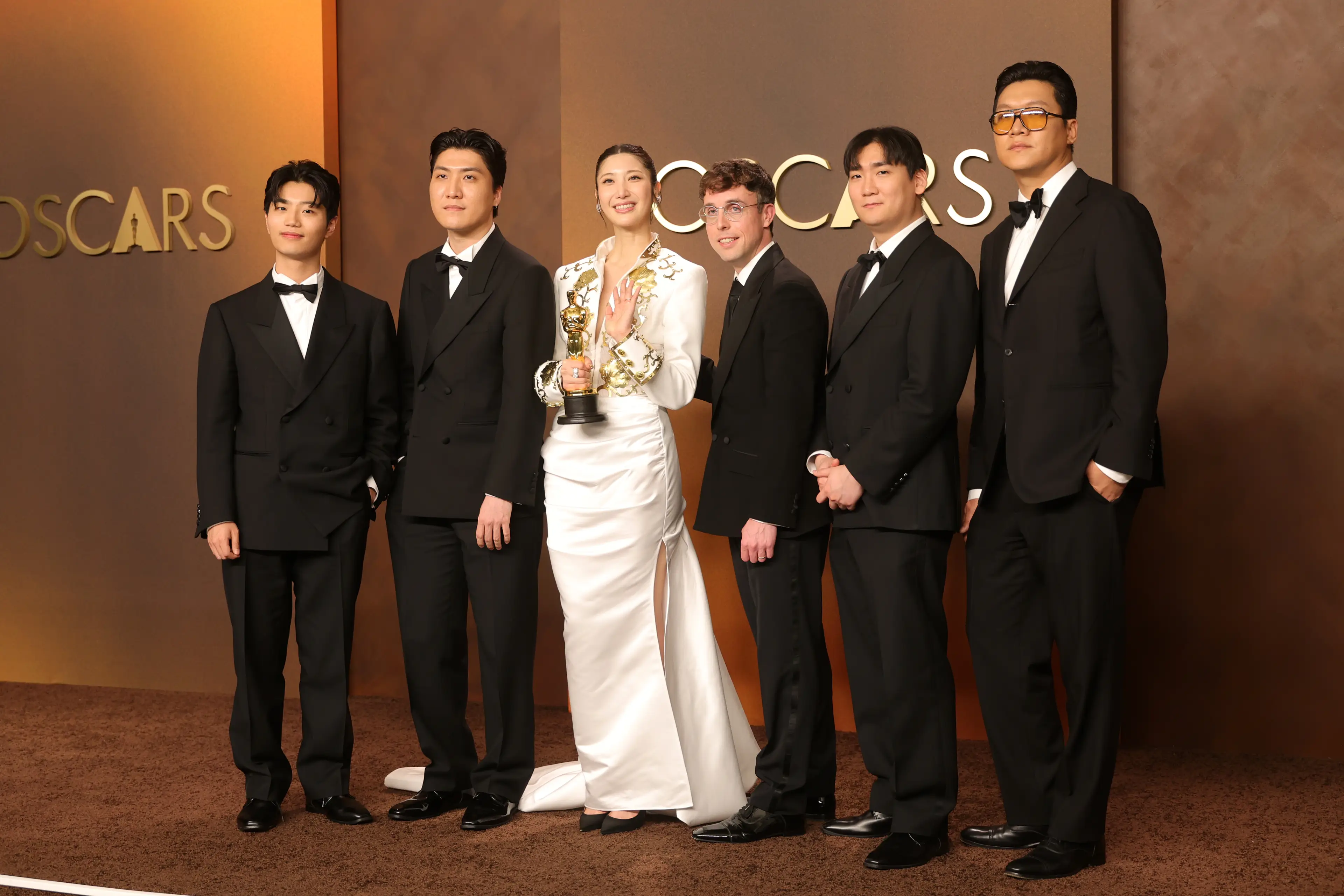 KPop Demon Hunters' song 'Golden' won Best Original Song last night (Brianna Bryson/Getty Images)