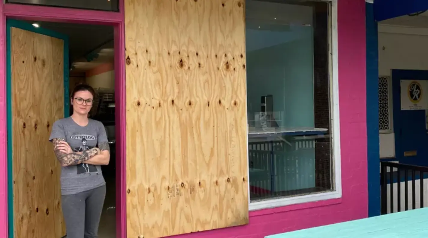 A Molotov cocktail was thrown at an Oklahoma donut shop that recently hosted a drag-themed art event.