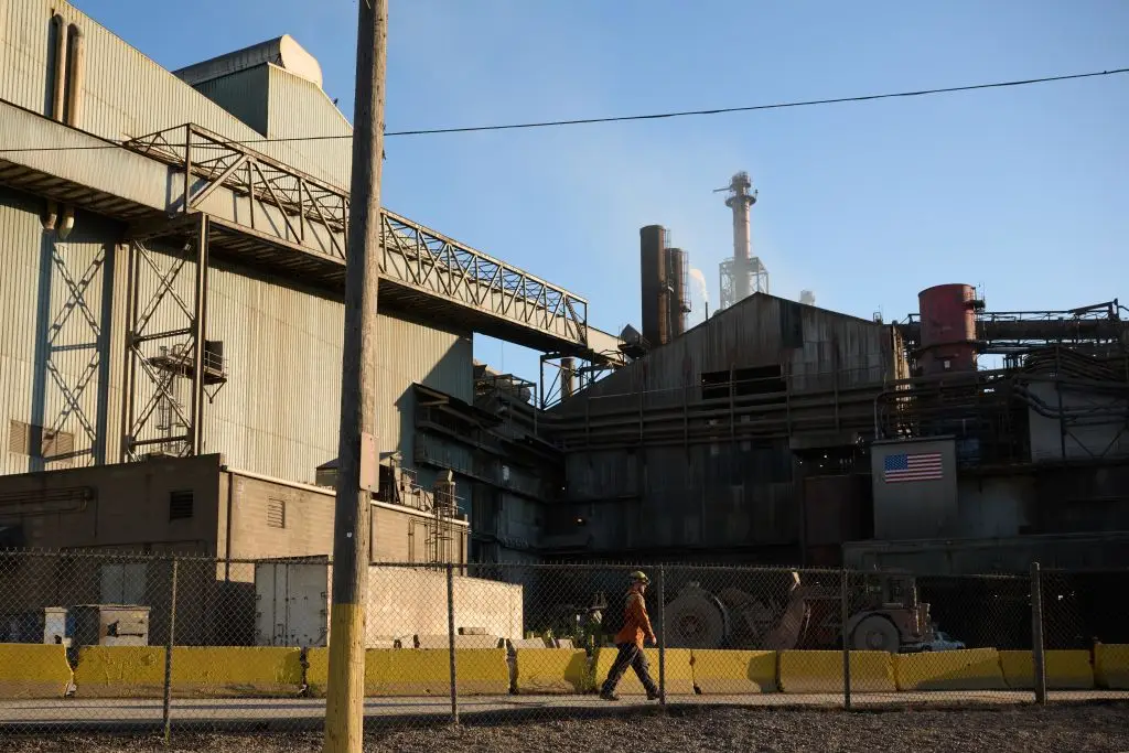 Cleveland Cliffs steel mill facility in Cleveland, Ohio (Dustin Franz/Bloomberg via Getty Images