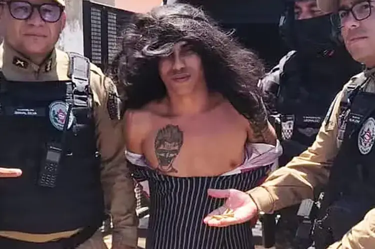 Jorlan Lopes da Silva was arrested (Civil Police of Paraiba)