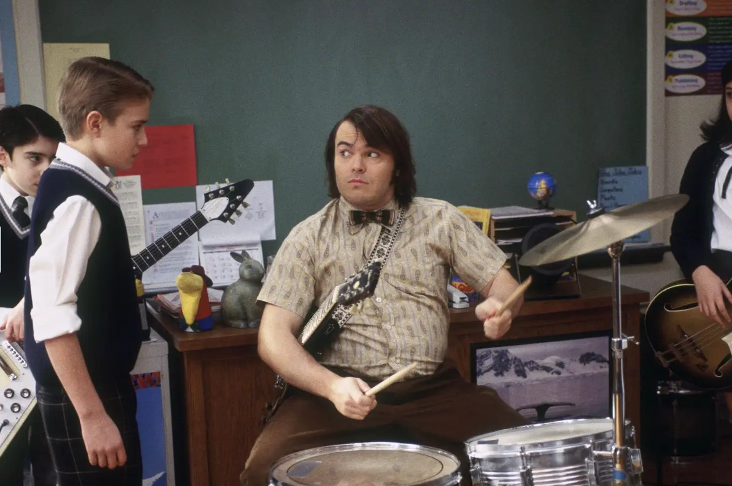 Black says 'never say never' to returning to School of Rock.