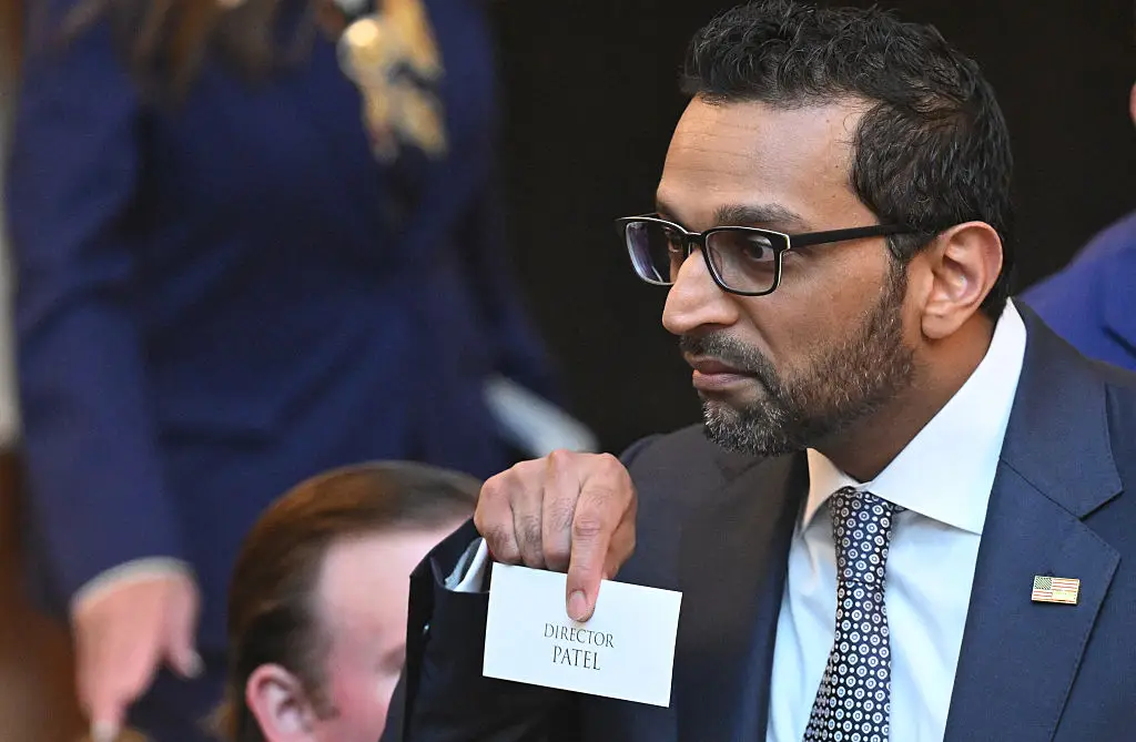 Alleged threats were also made to FBI Director Kash Patel (SAUL LOEB / POOL / AFP via Getty Images)