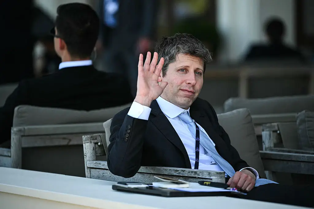 Sam Altman wrote a lengthy post about AI (Photo by Mandel NGAN / AFP via Getty Images)