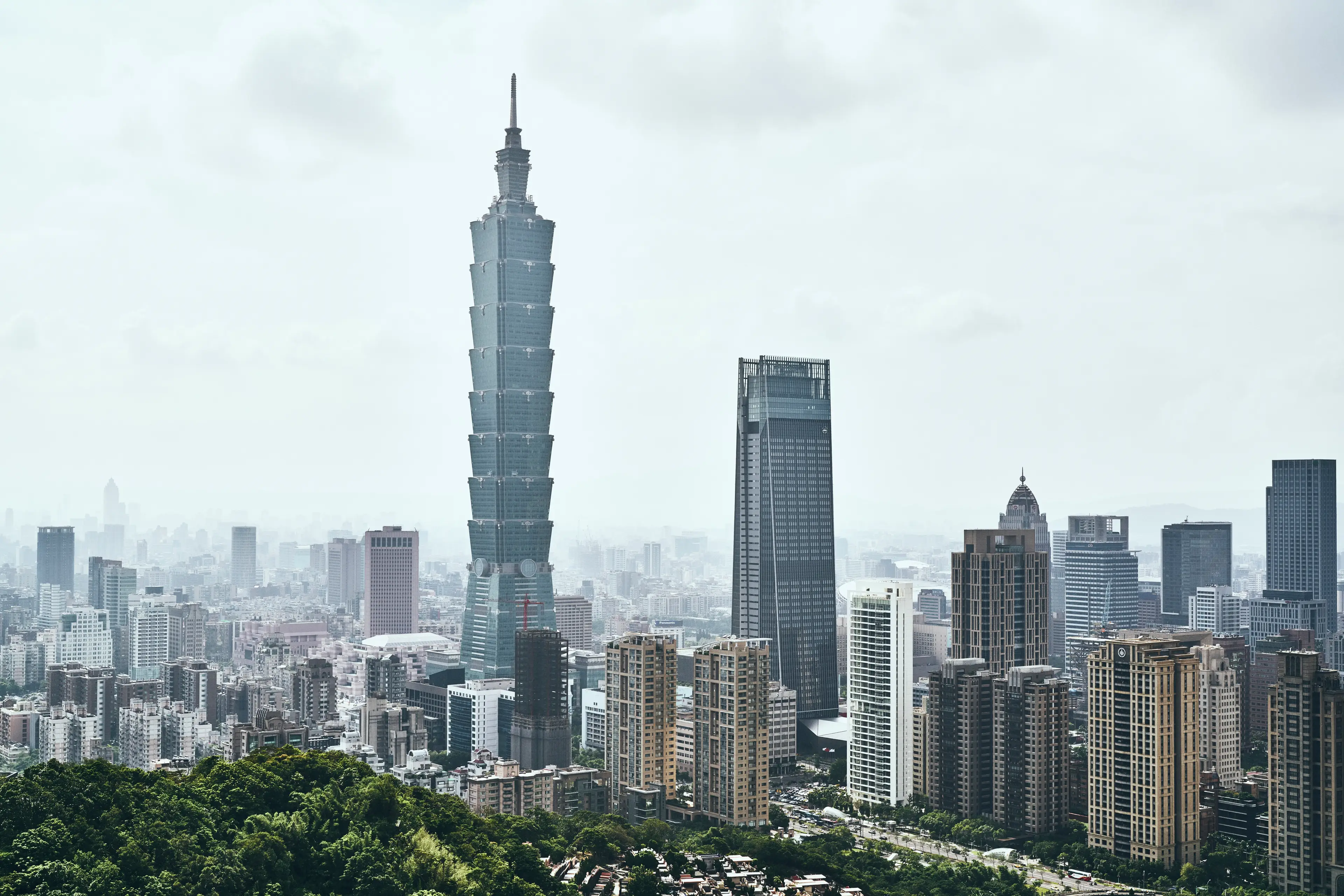 Taipei 101 has a distinctive design (Cavan Images/Getty)