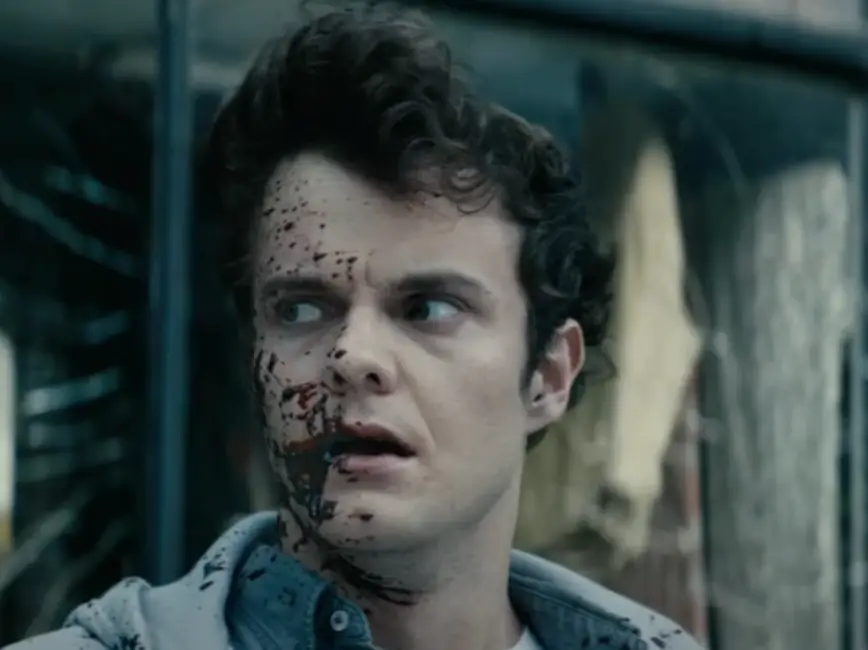 The Spongebob clip is reminiscent of a cruicial scene in series one, episode one.