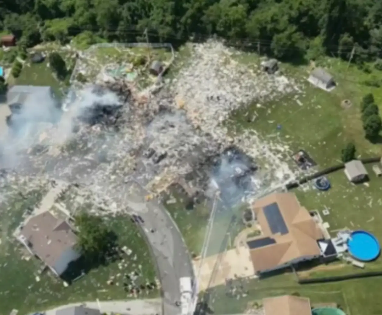 The blast as shocked the local area.