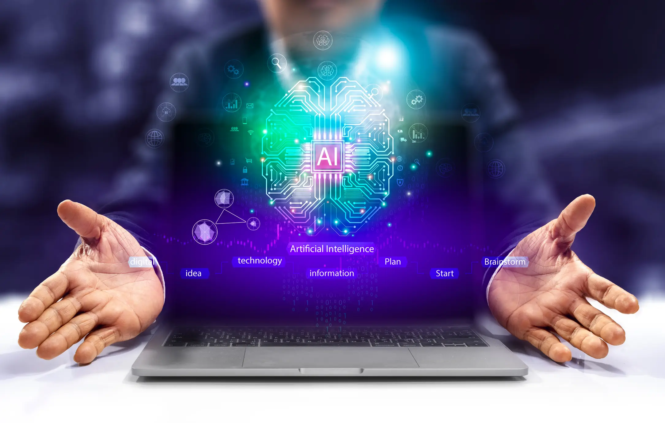 Many people are concerned about the impact that AI will have (Getty Stock)