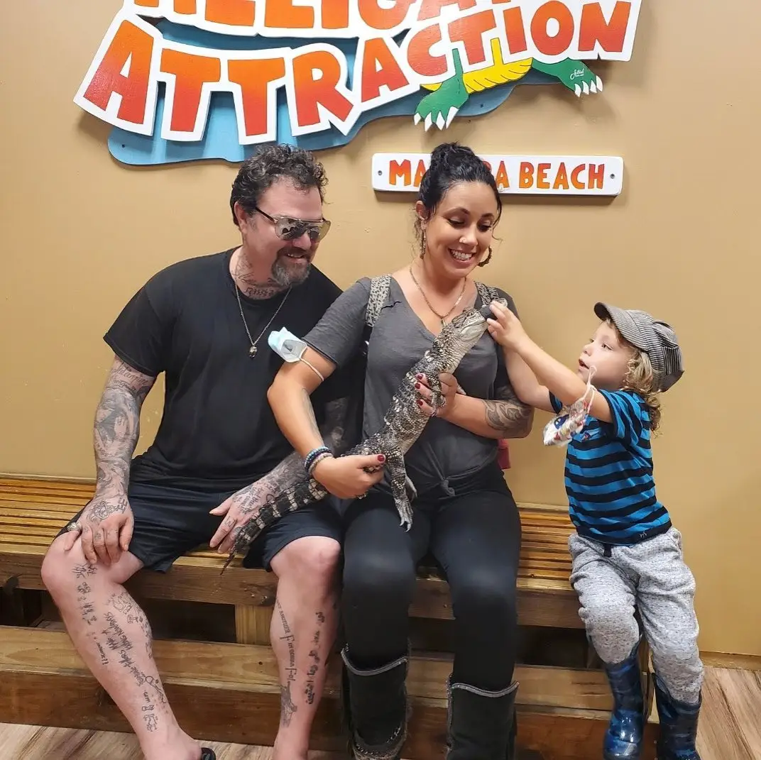 Bam Margera and his ex-wife, Nikki Boyd, have one child together. (Instagram/Bam__margera)