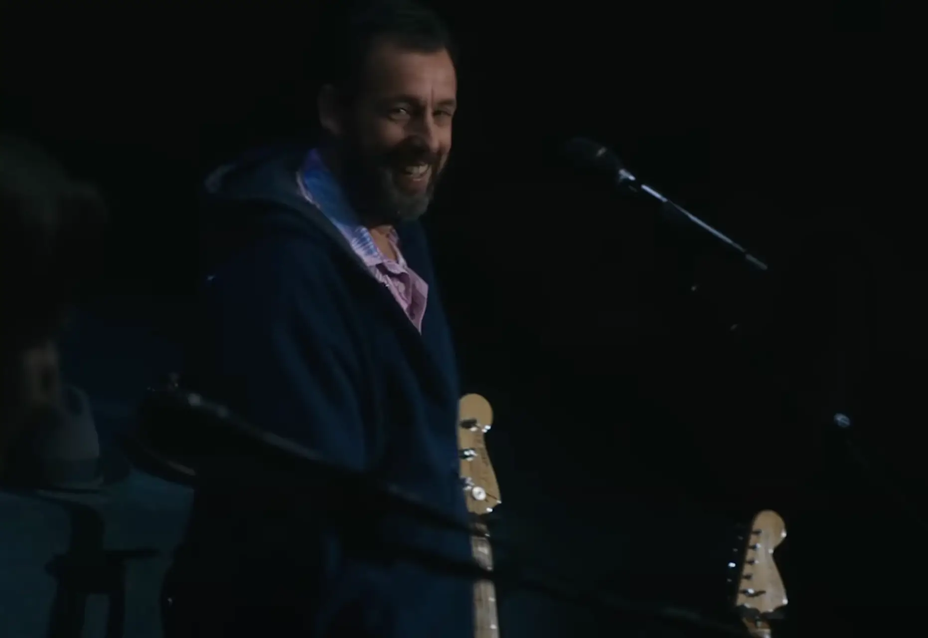 Sandler's return to stand up has been a hit with fans. (Netflix)