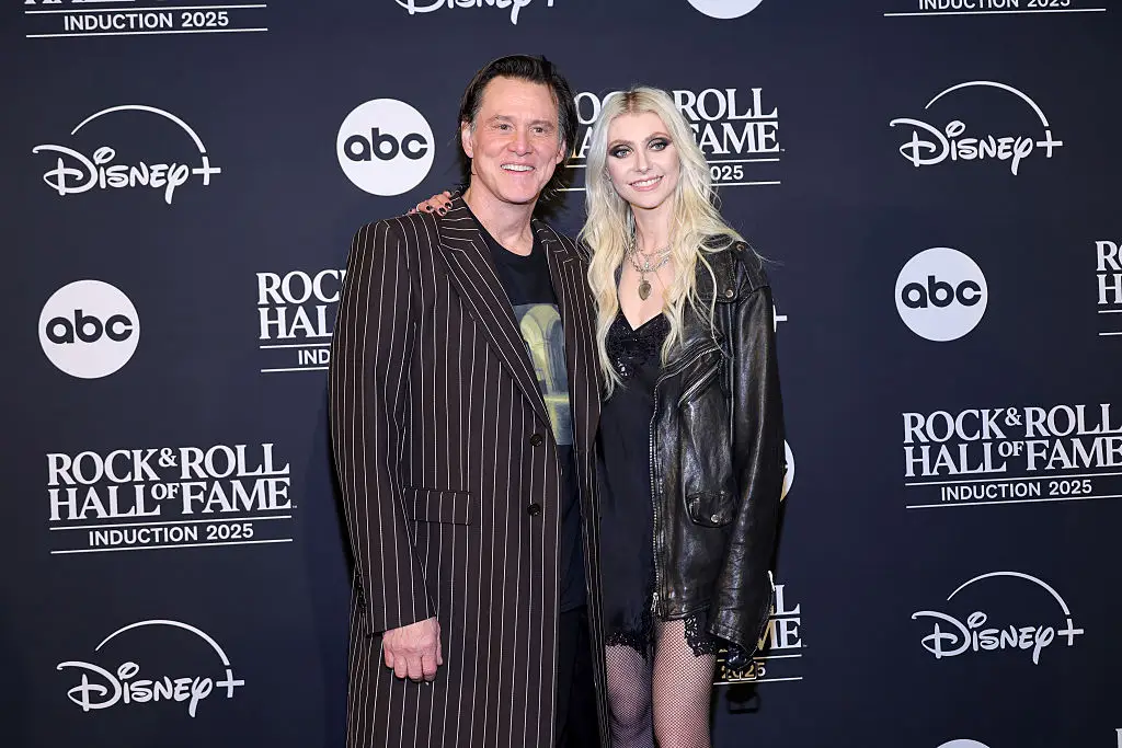 Momsen and Jim Carrey reunited for the first time in 25 years last week (Maya Dehlin Spach/WireImage)