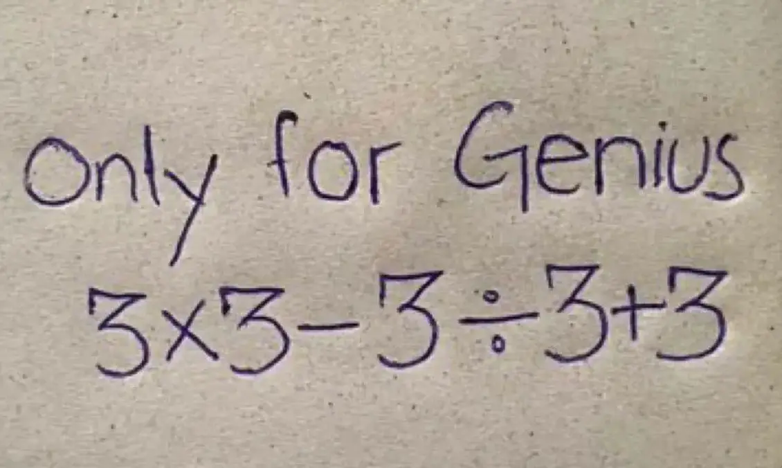 Quite the challenge saying only geniuses get it. (Threads/@deepak_thakur_9897)