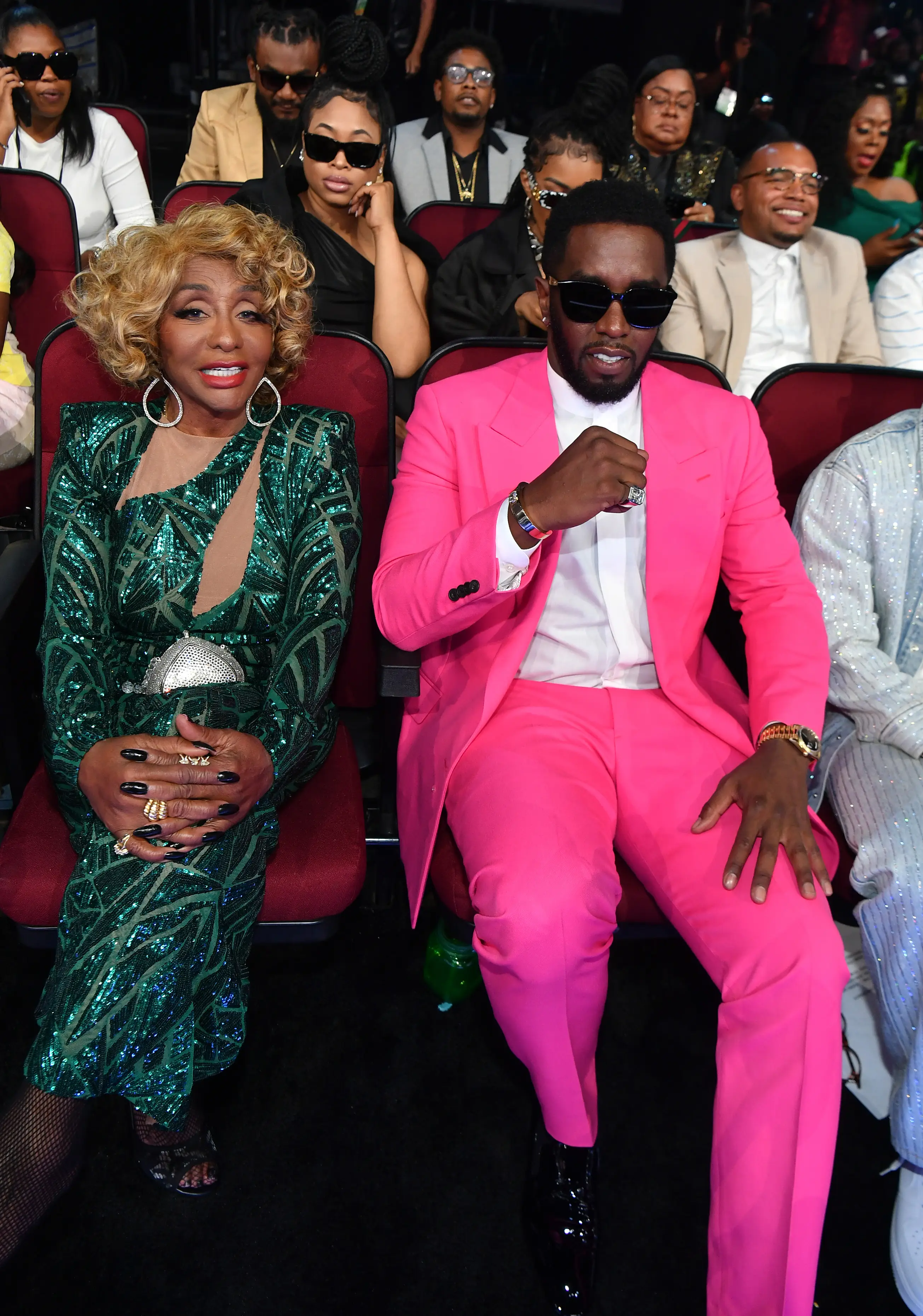 Janice Combs defended her son in a statement issued over the weekend (Paras Griffin/Getty Images for BET)