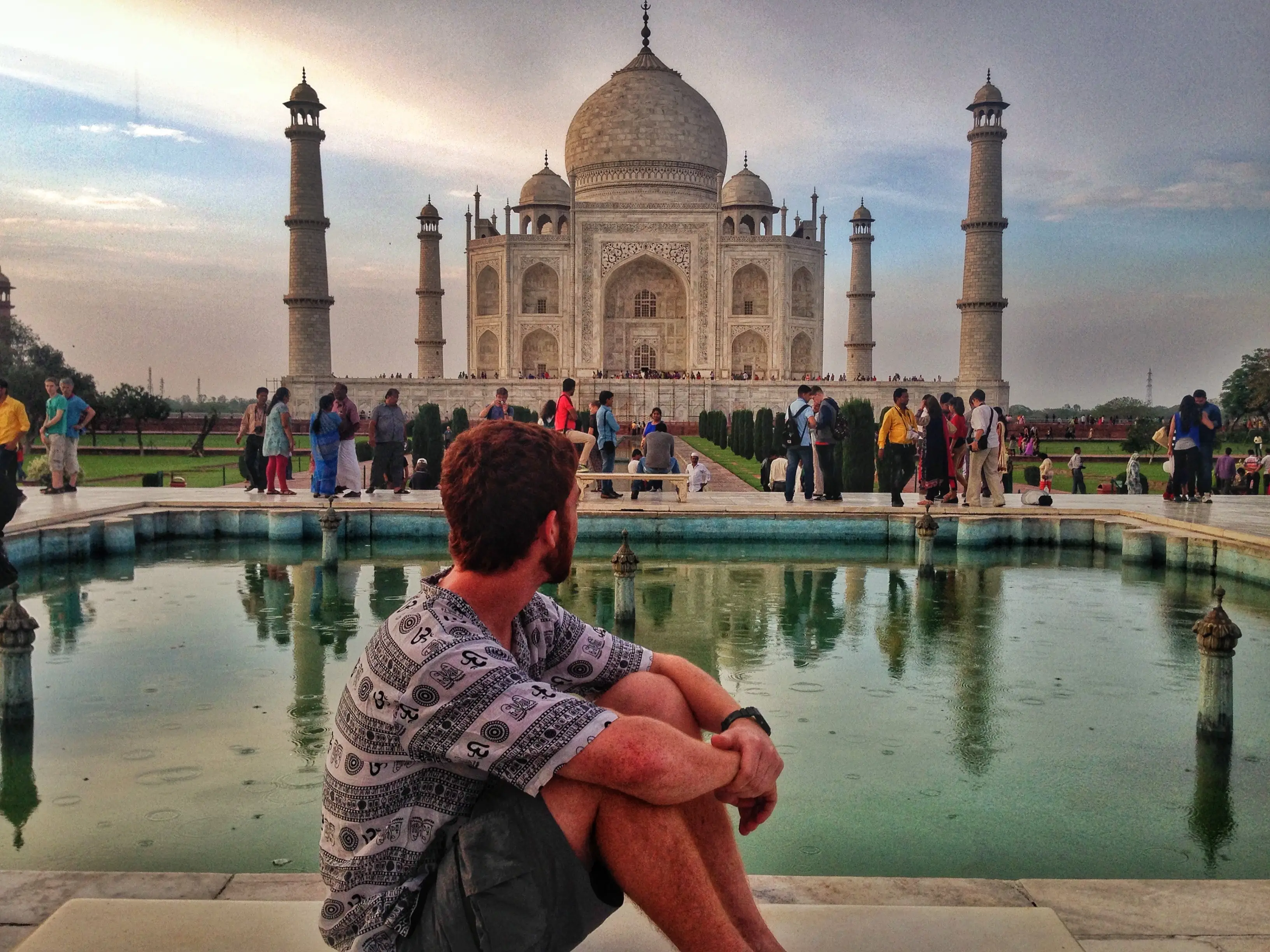 Drew shares his experiences travelling online (Supplied)