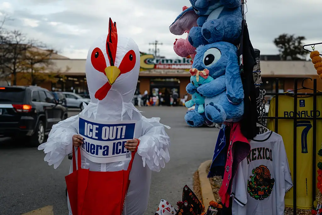 Chicago pressed ahead with Halloween celebrations, even amid increased ICE activity (Jamie Kelter Davis/Getty Images)
