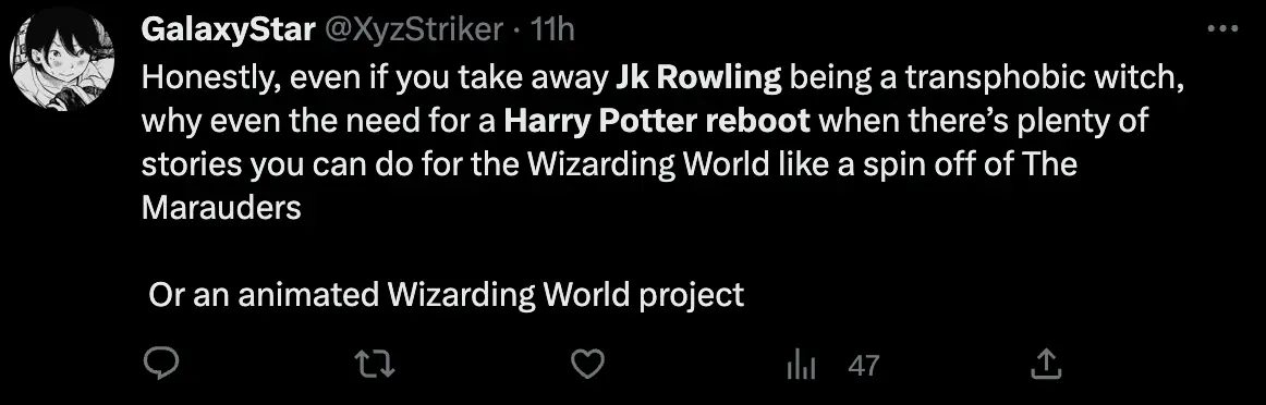 Not all Harry Potter fans are convinced by the confirmation of a series.