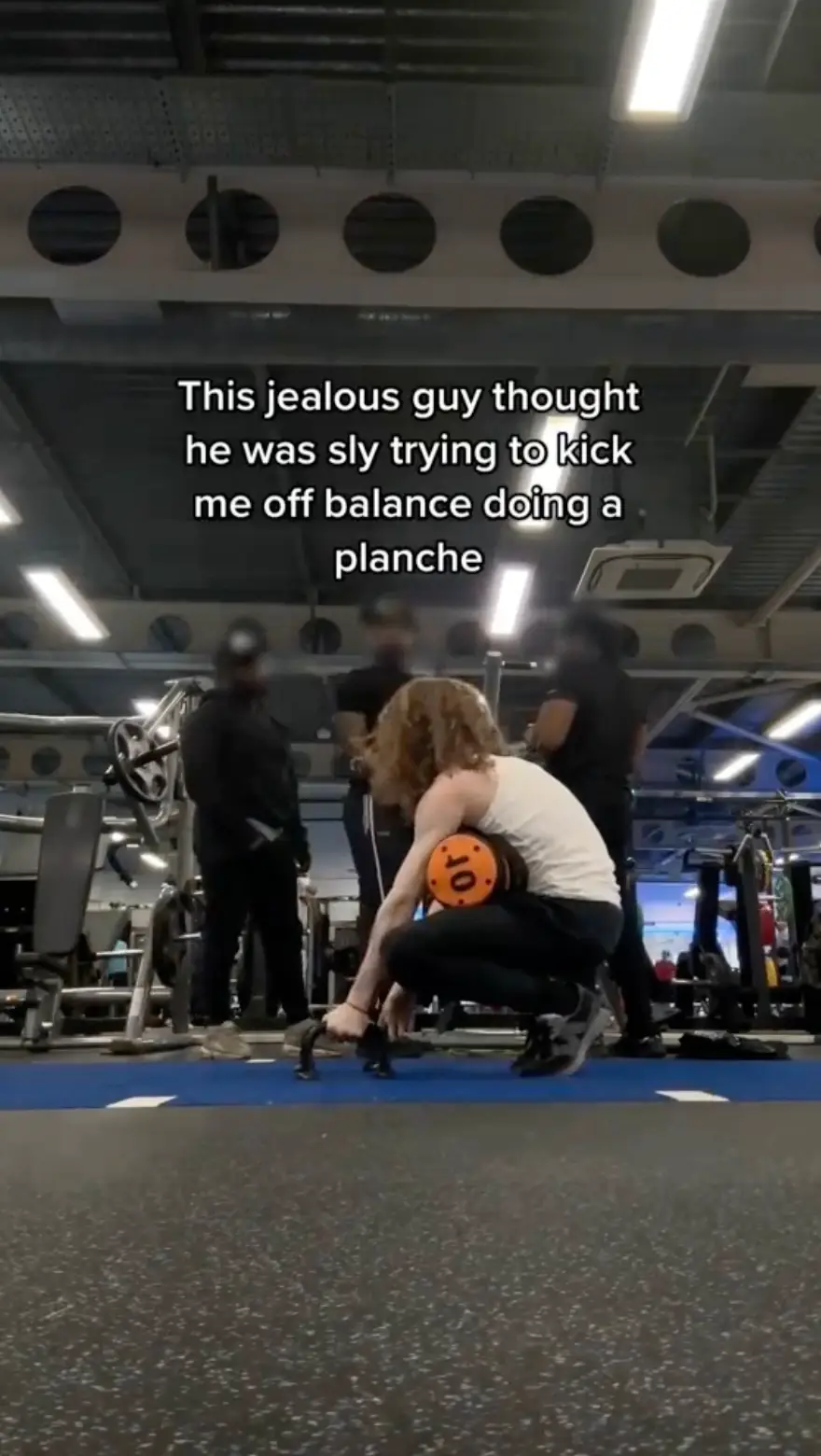 The viral clip has divided opinion online.