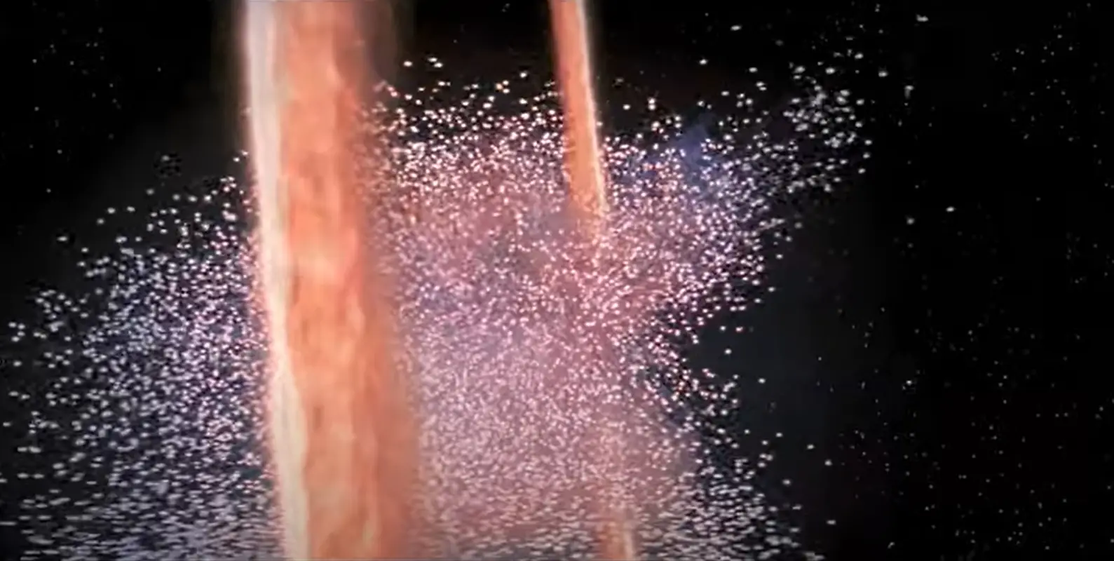 The same Death Star explosion once George Lucas changed it in the special edition.